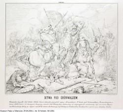 1410 : bataille de Grunwald, illustration du 19e siècle